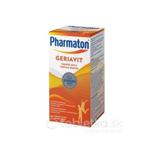 Pharmaton GERIAVIT Vitality 50+, 30tbl