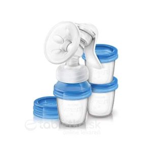 Philips Avent Natural s VIA systémem modrá priehľadná