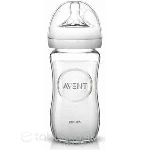 Philips Avent SCF67317 Fľaša Natural SKLO 240 ml