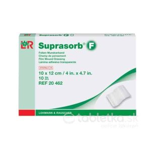 SUPRASORB F KRYTIE NA RANY (10×12 cm) 10 ks