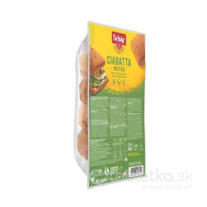 Schär CIABATTA RUSTICA žemle, 4×50 g