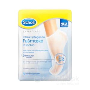 Scholl Expert Care vyživujúca maska na nohy 1 pár