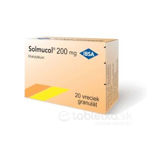 Solmucol 200mg granulát 20 vreciek