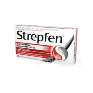 Strepfen med a citrón 16 pastiliek