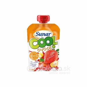 Sunar COOL ovocie Banán, Jahoda, Jablko 120 g