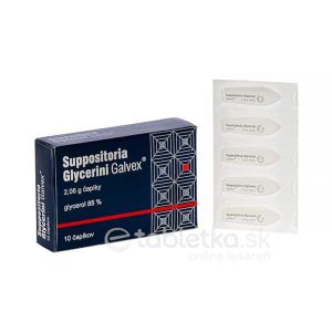 Suppositoria Glycerini Galvex 10×2,06 g