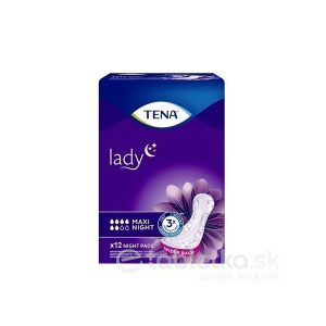 TENA Lady Maxi Night inkontinenčné vložky na noc 12 ks