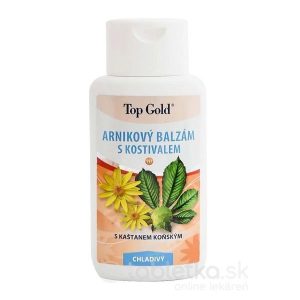 TOP GOLD Arnikový balzam s kostihojom chladivý 200 ml