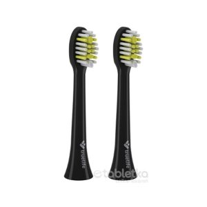TrueLife SonicBrush Compact Heads Black Sensitive náhradné hlavice pre sonickú zubnú kefku 1×2 ks