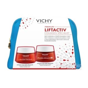 VICHY LIFTACTIV COLLAGEN SPECIALIST XMAS 2021 denný krém 50 ml + nočný krém 50 ml, 1×1 set