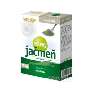 Vemica Zelený jačmeň – mleté listy prášok 100 g