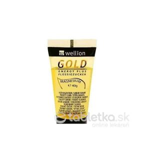 Wellion TEKUTÝ CUKOR GOLD 1×40 g