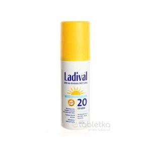 Ladival Transparentný sprej SPF 20 na ochranu proti slnku 1×150 ml