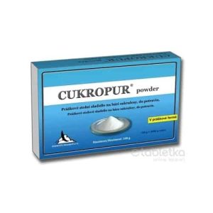 CUKROPUR Powder práškové stolové sladidlo 100 g