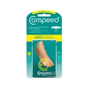 Compeed NÁPLASŤ Na kurie oká – hydrokoloidná – 6 ks