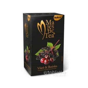Biogena Majestic Tea Višňa & Baza ovocný čaj 20×2,5 g