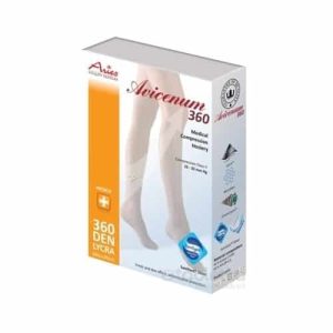 AVICENUM 360 Lýtkové pančuchy, Micro veľ. XXLL