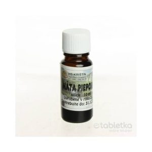 HS prírodná silica Mäta pieporná 10 ml
