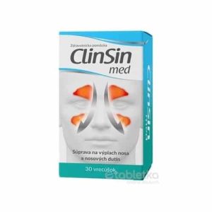 CLIN SIN med na výplach nosa, vrecúška – 30 ks