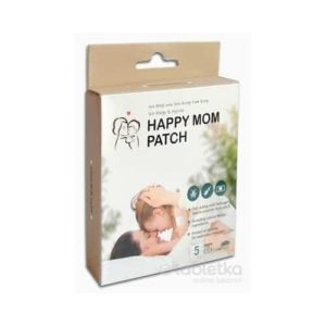 HAPPY MOM PATCH hydrogélová náplasť po injekciách a uštipnutí hmyzom (5 x 5 cm) – 5 ks