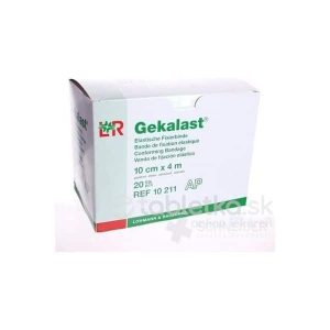 GEKALAST HYDROF. ELAST. FIXAČNÝ OBVAZ 10cmx4m 1×20 ks