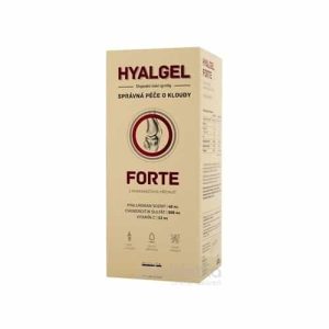HYALGEL FORTE POMARANČ tekutý prípravok s Vitamínom C 500 ml