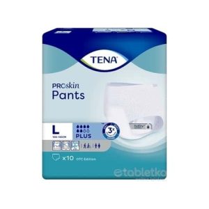 TENA Pants PLUS LARGE naťahovacie absorpčné nohavičky – 10 ks