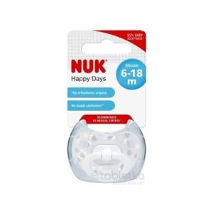 NUK CUMLÍK CLASSIC HAPPY DAYS V2-Silikón Box 1x1ks