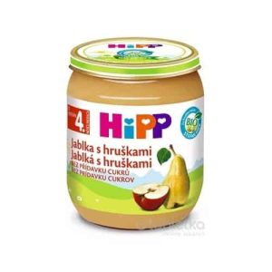 HiPP Príkrm ovocný Jablká s hruškami (od ukonč. 4. mesiaca) 125 g