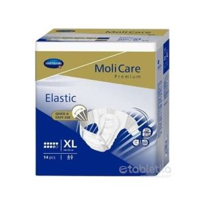 MoliCare Premium Elastic – savosť 9 kvapiek XL 14 ks