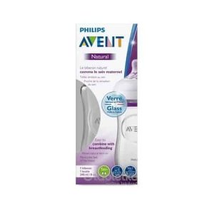 AVENT FĽAŠA Natural SKLO 240 ml