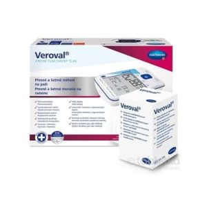 Veroval Tlakomer ramenný + adaptér digitálny plnoautomatický, s univerzálnou manžetou (22-42 cm) + adaptér – 1 set