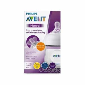 AVENT FĽAŠA Natural PP 125 ml