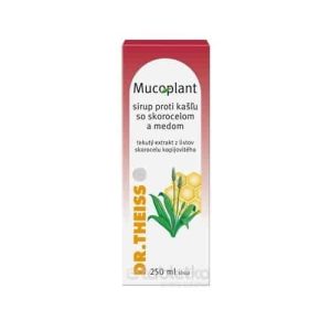 Mucoplant Sirup proti kašľu so skorocelom a medom 250ml