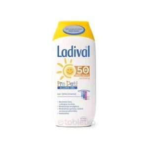 Ladival PRE DETI ALLERG SPF 50+ gél na opaľovanie 1×200 ml