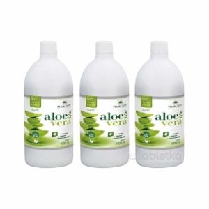 Pharma Activ AloeVeraLife AKCIA šťava z aloe 99,7%, 3×1000 ml (3000 ml), 1×1 set