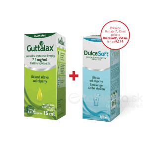 Balíček Guttalax 15ml  + DulcoSoft 250ml