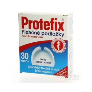 Protefix Fixačné podložky na hornú zubnú protézu  1×30 ks