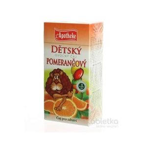 APOTHEKE DETSKÝ OVOCNÝ ČAJ POMARANČOVÝ