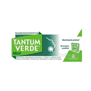 TANTUM VERDE Mint 20 tvrdých pastiliek