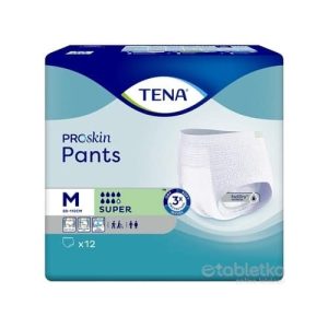 TENA PANTS SUPER MEDIUM naťahovacie absorpčné nohavičky – 12 ks