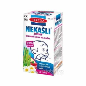 TEREZIA NEKAŠLI JUNIOR bylinný sirup na kašeľ – 150ml