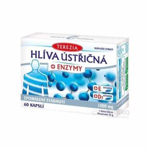 TEREZIA HLIVA USTRICOVITÁ + ENZÝMY – 60 ks