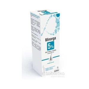 Minorga 5 % dermálny roztok 60 ml
