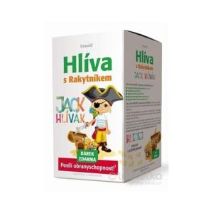 Imunit HLIVA s Rakytníkom pre deti JACK HLÍVÁK 30 tbl + Darček zadarmo – 1 set