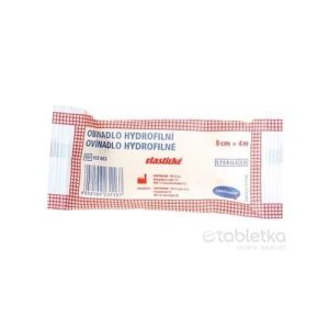 Ovínadlo hydrofilné elastické sterilné sterilné (8cm x 4m) 1×1 ks