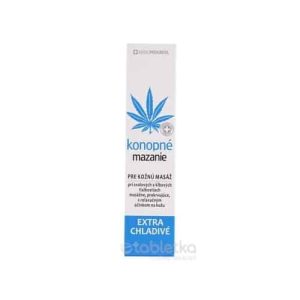 Konopné mazanie extra chladivé 100ml