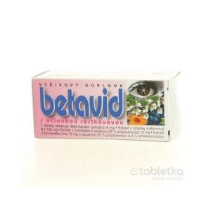 NATURVITA BETAVID s očiankou rostkovovou 1x60ks