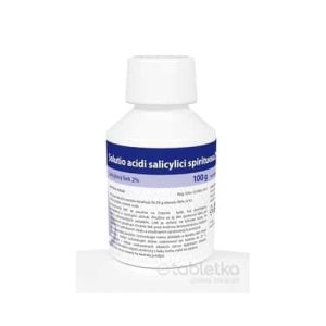 Solutio acidi salicylici spirituosa 2 % dermálny roztok 100 g