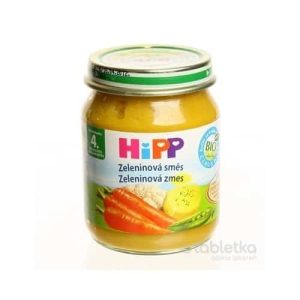 HiPP Príkrm Zeleninová zmes zeleninový (od ukonč. 4. mesiaca) 125 g